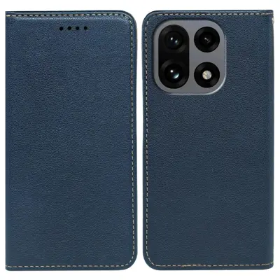 OnePlus 15 Plånboksfodral RFID Blocking Closure Läder (Blå)