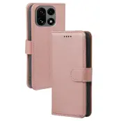 OnePlus 15 Plånboksfodral RFID Blocking Litchi Läder (Roséguld)