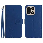 OnePlus 15 Plånboksfodral Sunflower Imprint Konstläder (Sapphire)