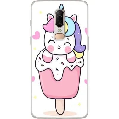 Mobilskal till OnePlus 6 med Glad enhörning