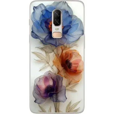 Mobilskal till OnePlus 6 med Silkesblommor