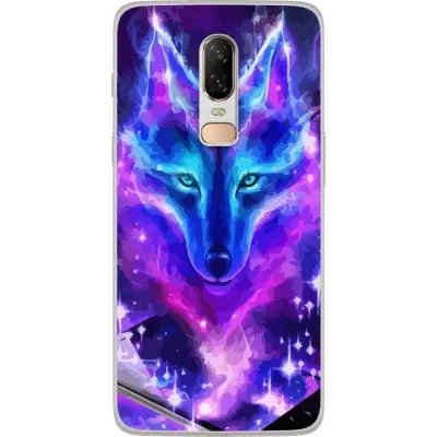 Mobilskal till OnePlus 6 med Neon Varg