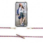 BOOM - Halsband mobilskal till OnePlus 6T - Rope CamoRed