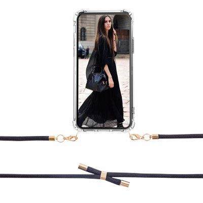 Boom OnePlus 7 mobilhalsband skal - Rope Black