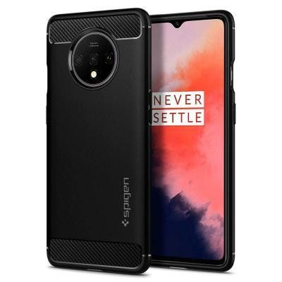 Spigen Rugged Armor Oneplus 7T Mattsvart