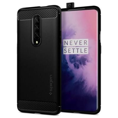 Spigen Rugged Armour Oneplus 7 Pro Matte Svart
