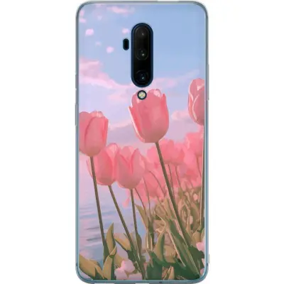 Mobilskal till OnePlus 7T Pro med Rosa Tulpaner