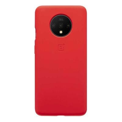 Silicon bumper skal OnePlus 7T - Röd