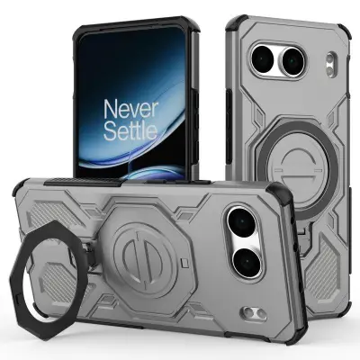 Mobilskal till OnePlus Nord 4 Plast Shockproof - Grå (Grå)