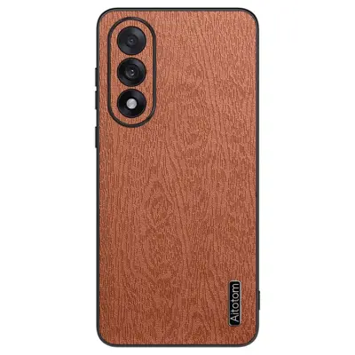 OnePlus Nord 5 Mobilskal Wood Texture - Brun