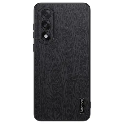 OnePlus Nord 5 Mobilskal Wood Texture - Svart