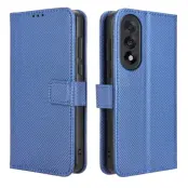 OnePlus Nord 5 Plånboksfodral Diamond Texture - Blå