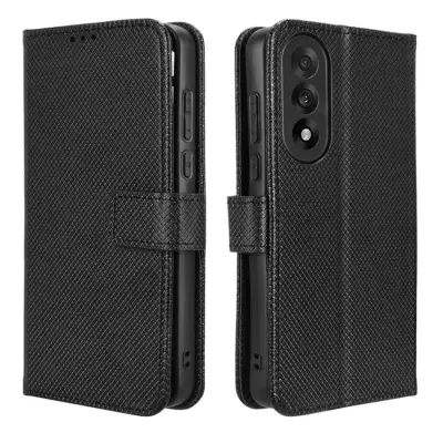 OnePlus Nord 5 Plånboksfodral Diamond Texture - Svart
