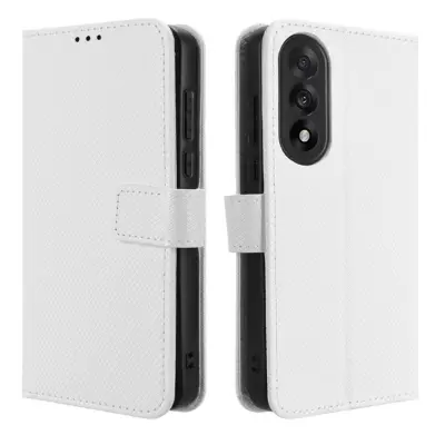 OnePlus Nord 5 Plånboksfodral Diamond Texture - Vit