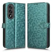 OnePlus Nord 5 Plånboksfodral Dot Pattern Imprint - Grön