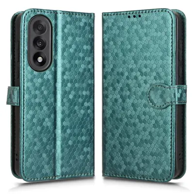 OnePlus Nord 5 Plånboksfodral Dot Pattern Imprint - Grön