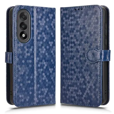 OnePlus Nord 5 Plånboksfodral Dot Pattern Imprint - Mörkblå