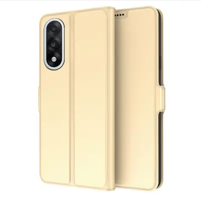 OnePlus Nord 5 Plånboksfodral Inner Shell Läder - Guld