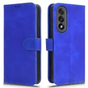 OnePlus Nord 5 Plånboksfodral Skin Feel Läder - Blå