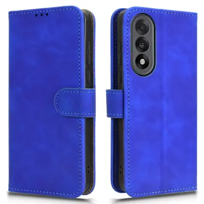 OnePlus Nord 5 Plånboksfodral Skin Feel Läder - Blå