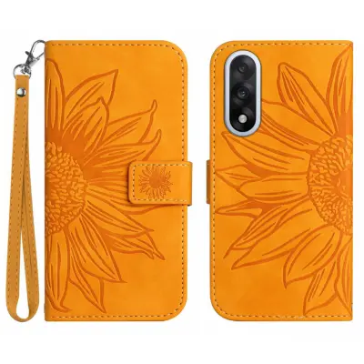 OnePlus Nord 5 Plånboksfodral Sunflower Imprint - Gul