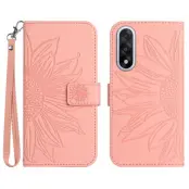 OnePlus Nord 5 Plånboksfodral Sunflower Imprint - Rosa