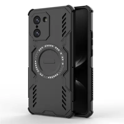 OnePlus Nord CE5 Mobilskal MagSafe Butterfly Armor Hollow (Svart)