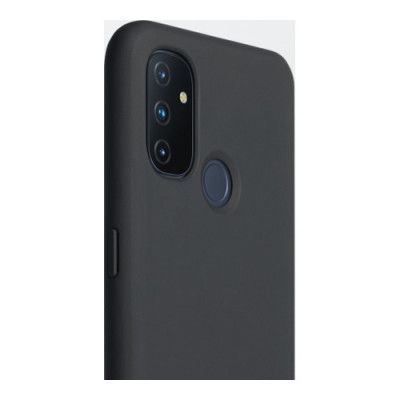 OnePlus Nord N100 Bumper Skal, Black