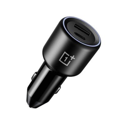 OnePlus Supervooc Billaddare USB-C/USB-A 80 W - Svart