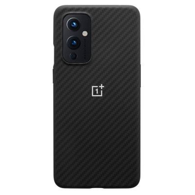 OnePlus Karbon Bumper Skal OnePlus 9 - Svart