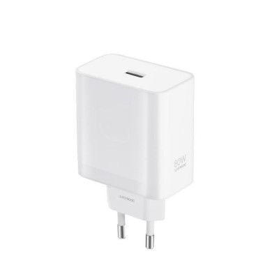 OnePlus USB-A Väggladdare Adapter 80W - Vit