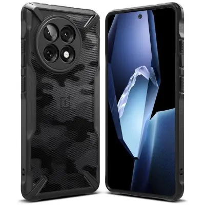 Ringke OnePlus 13R Mobilskal Fusion X - Camo Svart