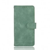 Skin Touch plånboksfodral till Oneplus 8T - Grön