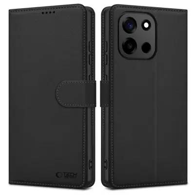 Tech-Protect Plånboksfodral För OnePlus Nord 6 - Svart