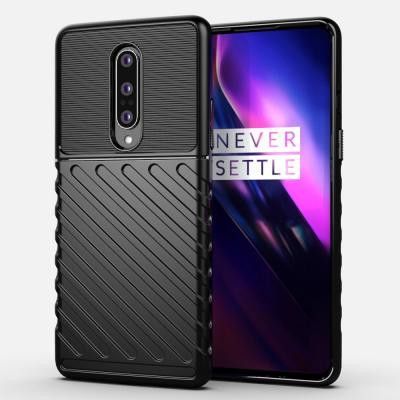 Thunder Twill Texture Skal OnePlus 8 - Svart