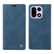 YIKATU OnePlus 15 5G Plånboksfodral Skin-touch (Blå)