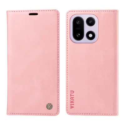 YIKATU OnePlus 15 5G Plånboksfodral Skin-Touch (Rosa)