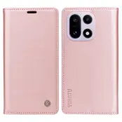 YIKATU OnePlus 15 Plånboksfodral Closure Konstläder (Roséguld)
