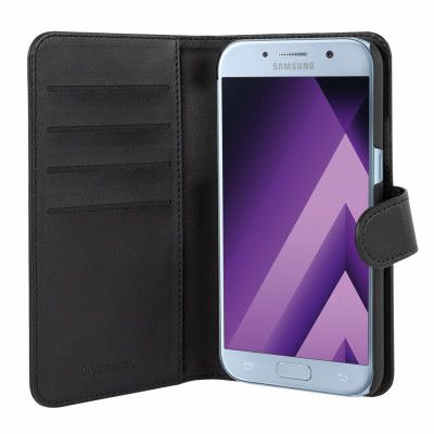 Wallet PU Galaxy A3 2017 Svart