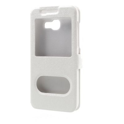 Dual Window Mobilfodral till Samsung Galaxy A3 (2017) - Vit