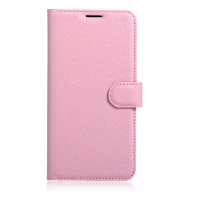 Litchi Plånboksfodral Samsung Galaxy A3 2017 - Rosa