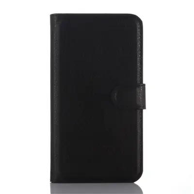 Litchi Plånboksfodral till Samsung Galaxy A3 (2016) - Svart