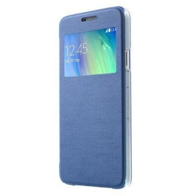 MobilFodral med Fönster till Samsung Galaxy A3 (2015) - Blå