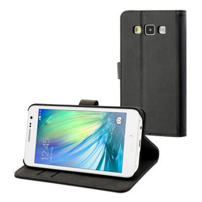 Muvit Slim Flip Case till Samsung Galaxy A3 (2015) - Svart
