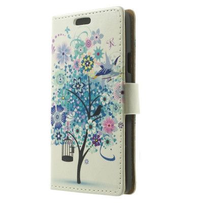 Plånboksfodral till Samsung Galaxy A3 (2015) - Fågelbur