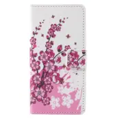 Plånboksfodral till Samsung Galaxy A3 (2016) - Körsbärsträd