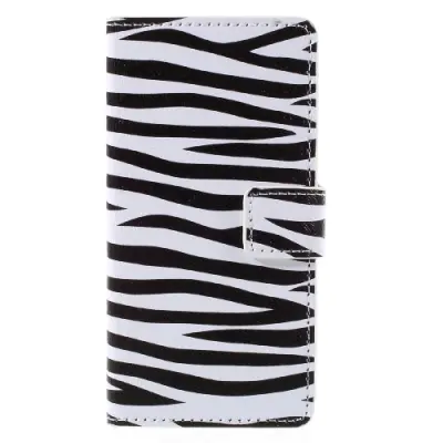 Plånboksfodral till Samsung Galaxy A3 (2016) - Zebra