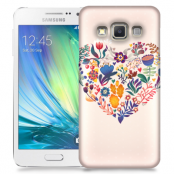 Skal till Samsung Galaxy A3 (2015) - Blommigt hjärta
