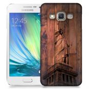 Skal till Samsung Galaxy A3 (2015) - Frihetsgudinnan trä