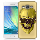 Skal till Samsung Galaxy A3 (2015) - Hipster Skull Gul